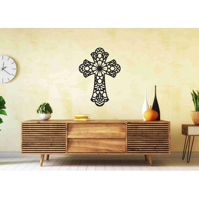 Drevený obraz na stenu - Kríž