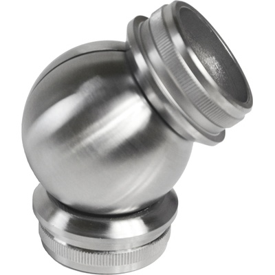 Spojka s kĺbom na trubku ø 42,4 mm, brúsená nerez AISI 304