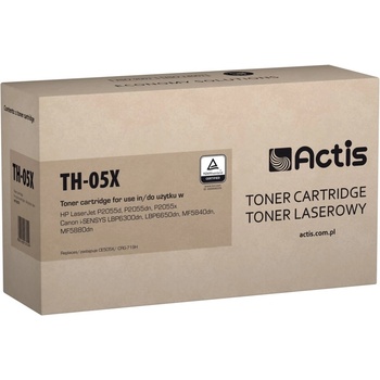 Compatible TH-05X toner (replacement for HP 05X CE505X, Canon CRG-719H; Standard; 6500 pages; black) (TH-05X)