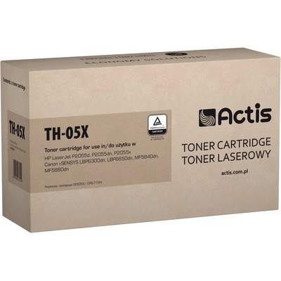 Compatible TH-05X toner (replacement for HP 05X CE505X, Canon CRG-719H; Standard; 6500 pages; black) (TH-05X)