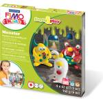 FIMO Комплект глина Staedtler Fimo Kids, 4x42g, Monster (23850-А-MONSTER)