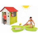 Smoby set domček Nature so zasúvacou okenicou a pieskovisko motýľ