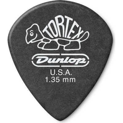 Dunlop 482-135 TORTEX PITCH BLACK JAZZ III PICK 1.35MM - trsátko
