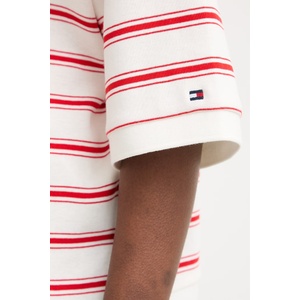 Tommy Hilfiger тениска с яка дамска от памук (WW0WW50026)