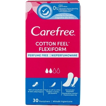 Carefree Slip Flexiform dámske hygienické intímne vložky 30 ks