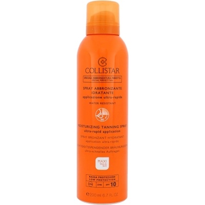 Collistar Moisturizing Tanning Spray спрей за слънчева защита SPF 10 200 мл