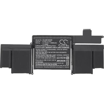 Cameron Sino Батерия за лаптоп Apple MacBook Pro ""Core i5" 2.4 13" Late 2013 Retina A1493, A1502 LiPo 11.34V 6300mAh CAMERON SINO (CS-AM1493NB)