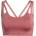 adidas Yoga Luxe Studio Light-Support Fire Bra Womens - Red