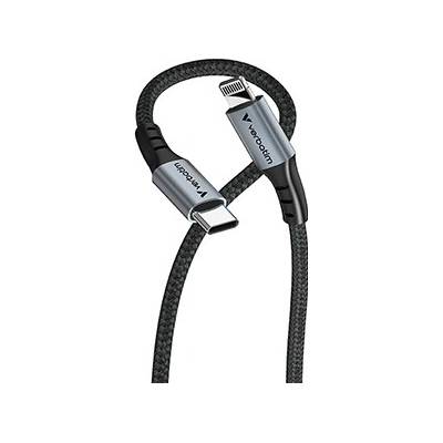 Verbatim 31844 USB USB C samec - USB lightning samec 60W 1.2m čern