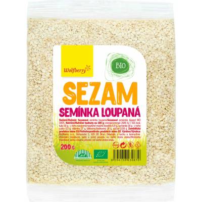 Wolfberry Sezam lúpaný BIO 200 g