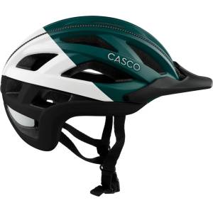 CASCO Каска за велосипед CASCO Cuda Bike helmet - Weiss / Grün / Schwarz - размер L 59-62 cm (851-1884-0713)