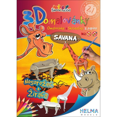 VK 3D Omaľovánky Savana