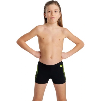 Arena-Boys Swim Short Graphic Black
