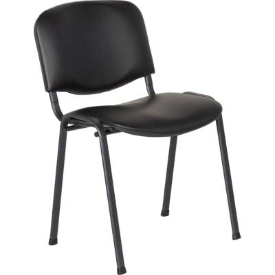 Посетителски стол Carmen 1131 LUX - черен (3520808)