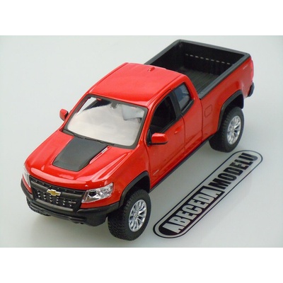 Maisto Chevrolet Colorado ZR2 2017 červená 1:24