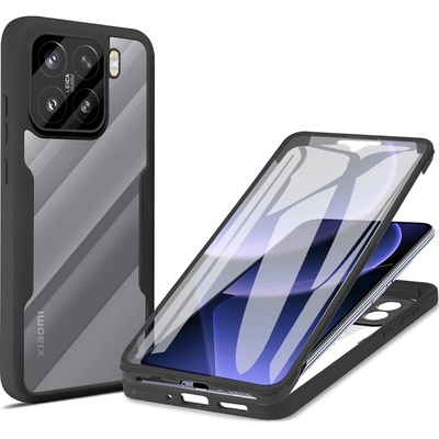 Techsuit ColorVerse 360 ​​Series pouzdro + ochrana displeje pro Xiaomi 15 – černé (Black) KF2343251
