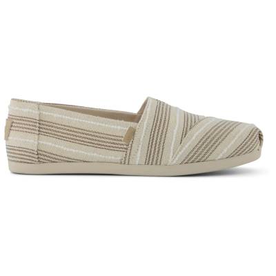 Дамски маратонки TOMS Women's Alpargata Espadrilles Sneakers - Natural Stripes - размер 37, 5 (EU) (124-0554-2615)