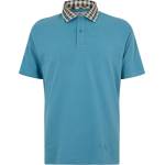 AQUASCUTUM Блуза с яка AQUASCUTUM Men's Short Sleeve Polo Shirt - Avio