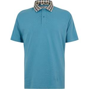 AQUASCUTUM Блуза с яка AQUASCUTUM Men's Short Sleeve Polo Shirt - Avio