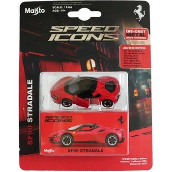 Maisto Метална количка Maisto Speed Icons - Асортимент, 1: 64 (15700)