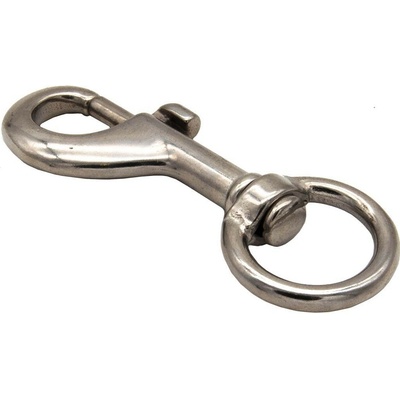 Karabína otočná O2, nehrdz. oceľ A4, 76x16mm