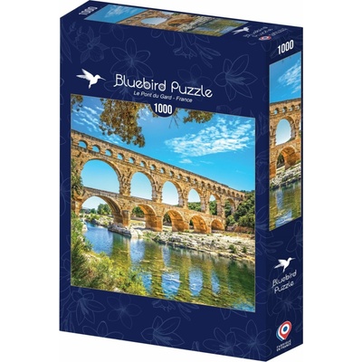 BLUEBIRD Čtvercové Pont du Gard Francie 1000 dielov