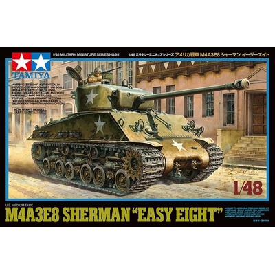 Tamiya U.S. Tank M4A3E8 Sherman Easy Eight 1:48