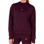 Asics Дамска тениска Asics Women's Nagino Run Winter Hoodie Running shirt - Dark Aubergine (916-7052-0112)