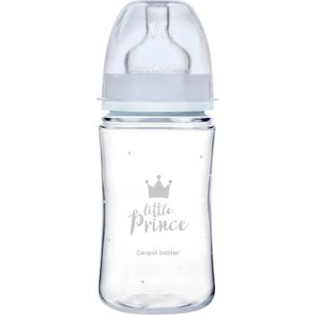 Canpol babies Aнтиколик шише Canpol Easy Start - Royal Baby, 240 ml, Синьо (35/234_blu)