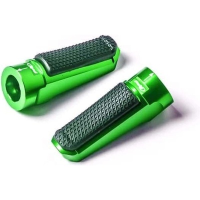 PUIG Stupačky bez adaptéru PUIG SPORT 7318V zelená s gumou