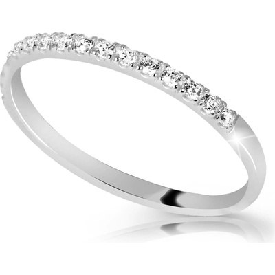 Cutie Jewellery gold dámský prsten Z6739 z 14ti karátového zlata se zirkony Bílá Bílá