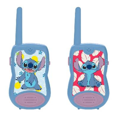 Комплект от 2 броя детско уоки-токи - Lexibook Disney Stitch Walkie-Talkies (син) (TW12D)