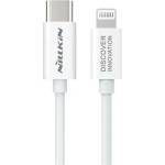 Nillkin iPhone 14 Plus / 14 Pro Max / 14 Pro NILLKIN SUPERSPEED кабел за данни Type-C - Lightning, 100 см, БЯЛ (GP-88330)