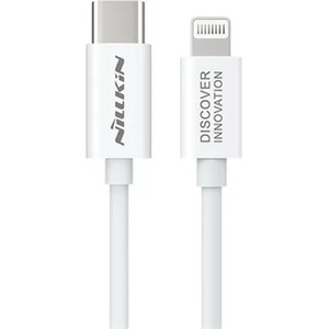Nillkin iPhone 14 Plus / 14 Pro Max / 14 Pro NILLKIN SUPERSPEED кабел за данни Type-C - Lightning, 100 см, БЯЛ (GP-88330)