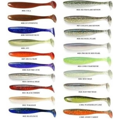 Keitech Easy shiner 4" Red Gold 7 ks