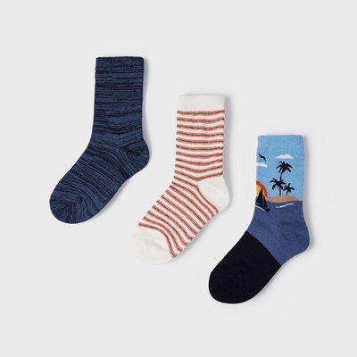 Mayoral Три чифта дълги чорапи за момче Майорал