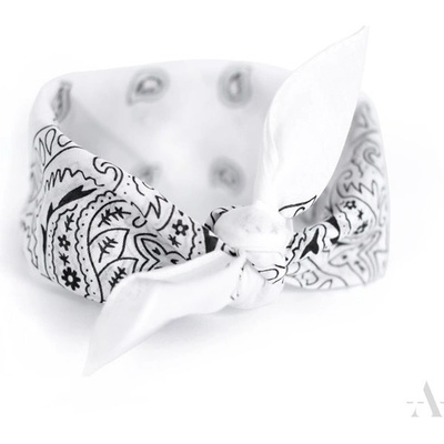 Šátek bandana Classic rebel Bílá FAsz13014SS15