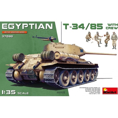 MiniArt Egyptian T 34/85 w/crew 1:35