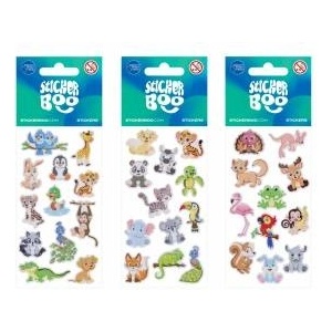 Sticker Boo Sticker sweet animals 66x126 s-boo pbh120/1800