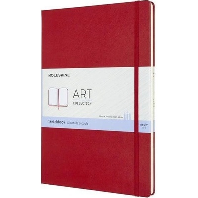 Moleskine: Skicář tvrdý červený A4
