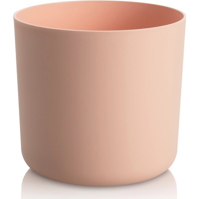 PLASTKON květináč Lora 18 cm bledě růžový
