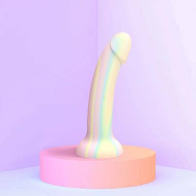 Love to Love Dildolls Fantasia Klasické dildo zářící ve tmě Multicolor