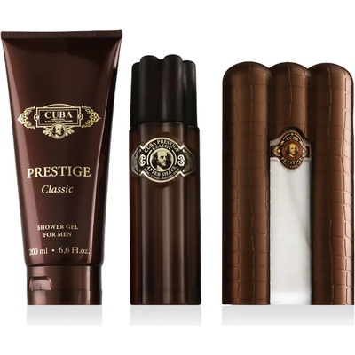 Cuba Prestige EDT 90 ml + sprchový gél 200 ml + voda po holení 100 ml darčeková sada