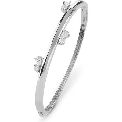 Guess Pevný stříbrný náramek pro ženy Nuances JSBB04518JWRH 5,5 cm