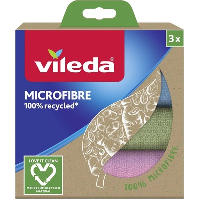 Vileda mikrohandrička z recyklovaných vlákien 168311 3 ks