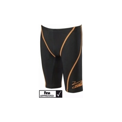 Yingfa Závodní plavky Shark Skin Jammers černooranžové