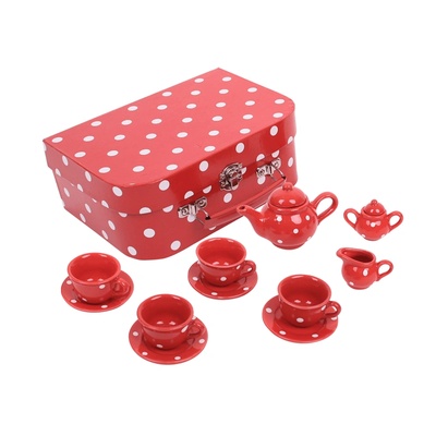 Bigjigs Toys - Порцеланов сервиз в куфарче