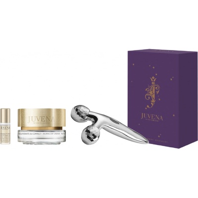 Juvena denní krém pro normální a suchou pleť 50 ml + sérum 5 ml + masážní roller darčeková sada