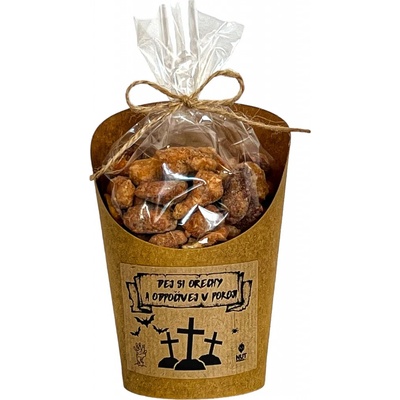 Nutworld Mix ořechů v medu a soli v celofánku a kelímku Dej si ořechy a odpočívej v pokoji 180 g