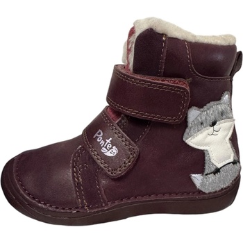 Ponte zimní obuv DA07-4-2213B raspberry
